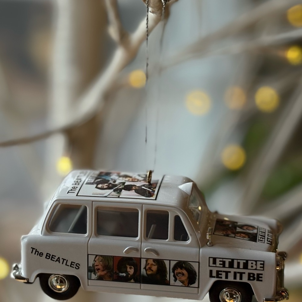 The Beatles Let it Be Taxi Ornament